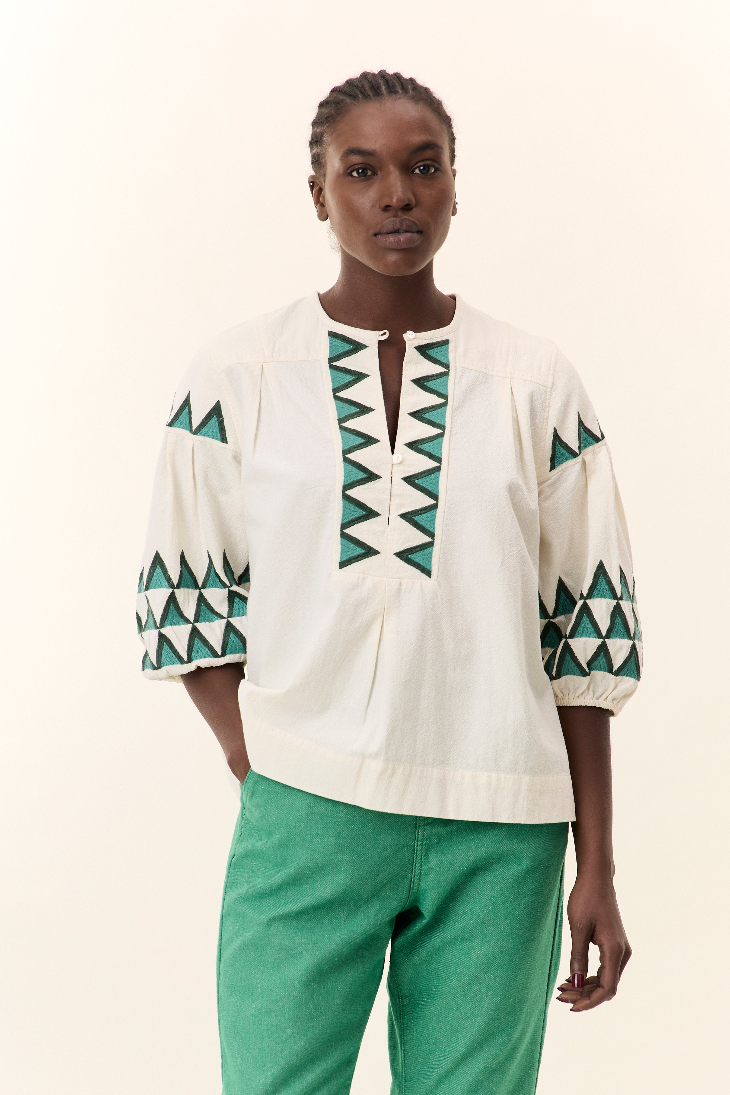 Blouse Cacia Alpha | Leon & Harper