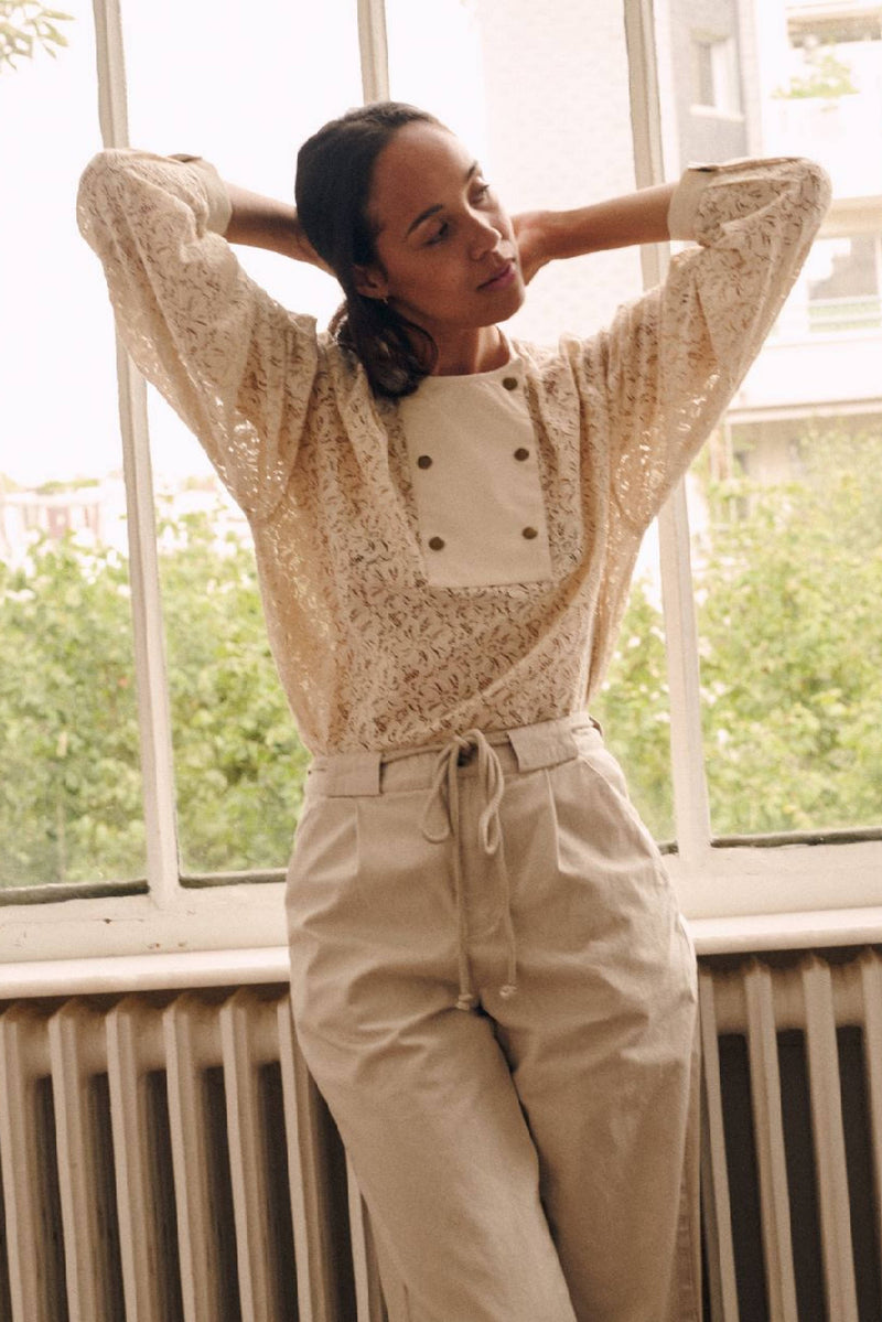 Cendre Lace Blouse