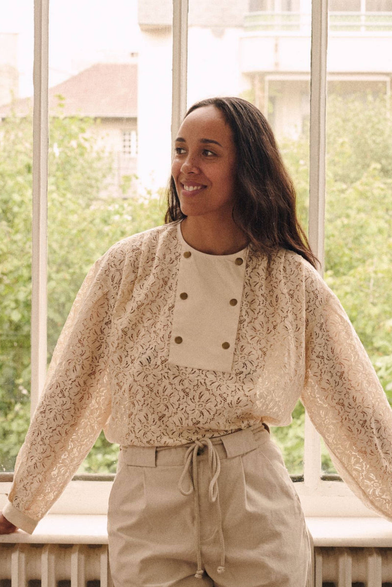 Cendre Lace Blouse