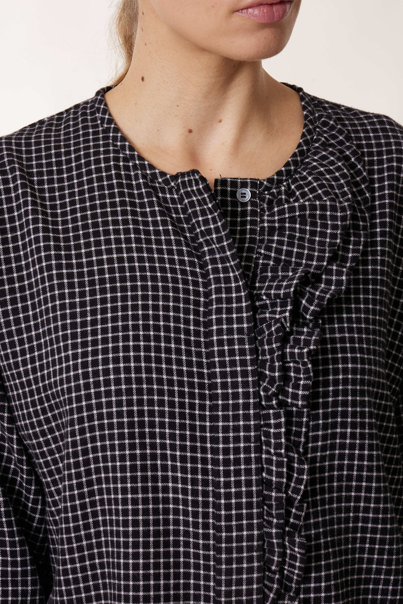 Colina Checki Blouse