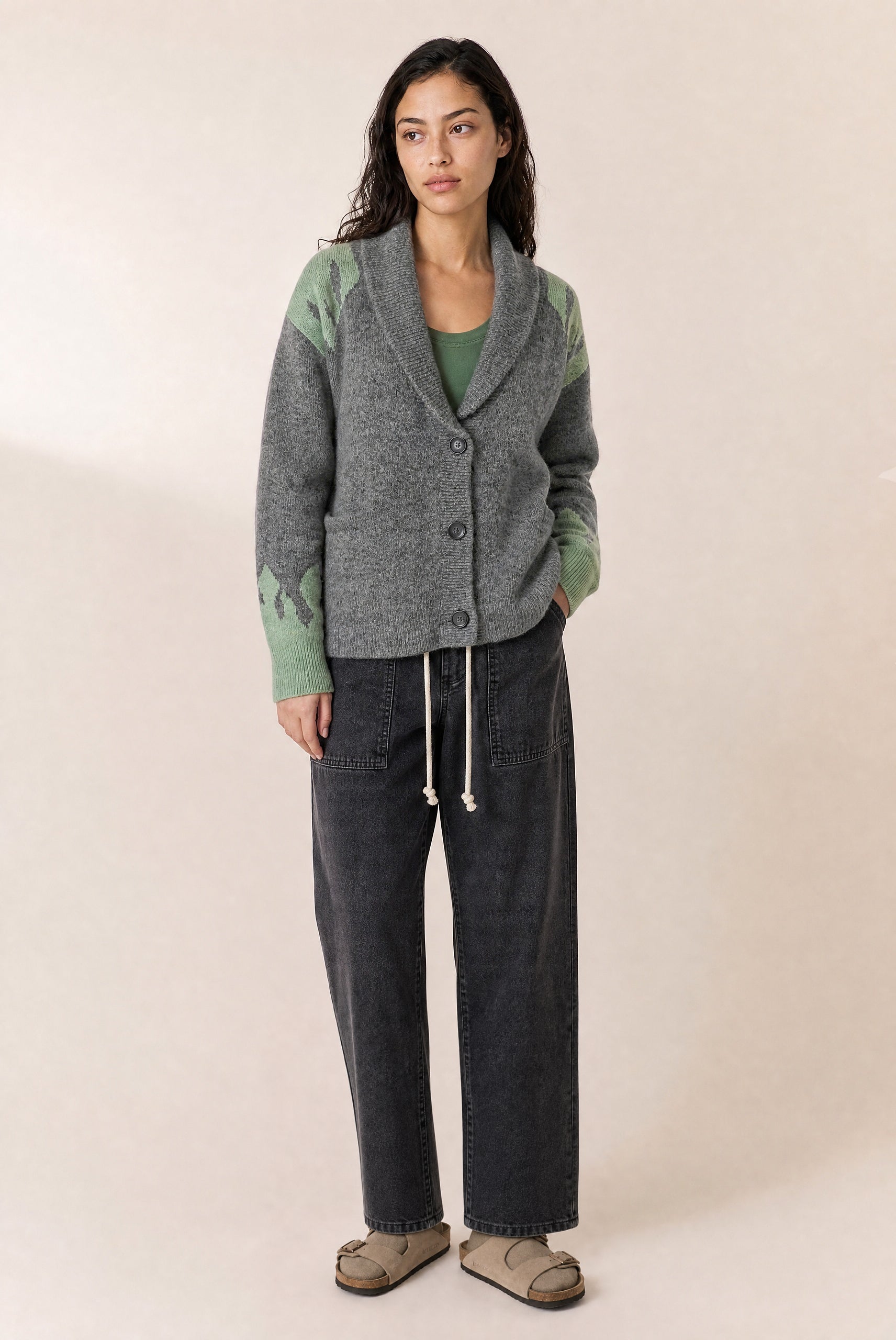Mario Flamme Cardigan | Leon & Harper