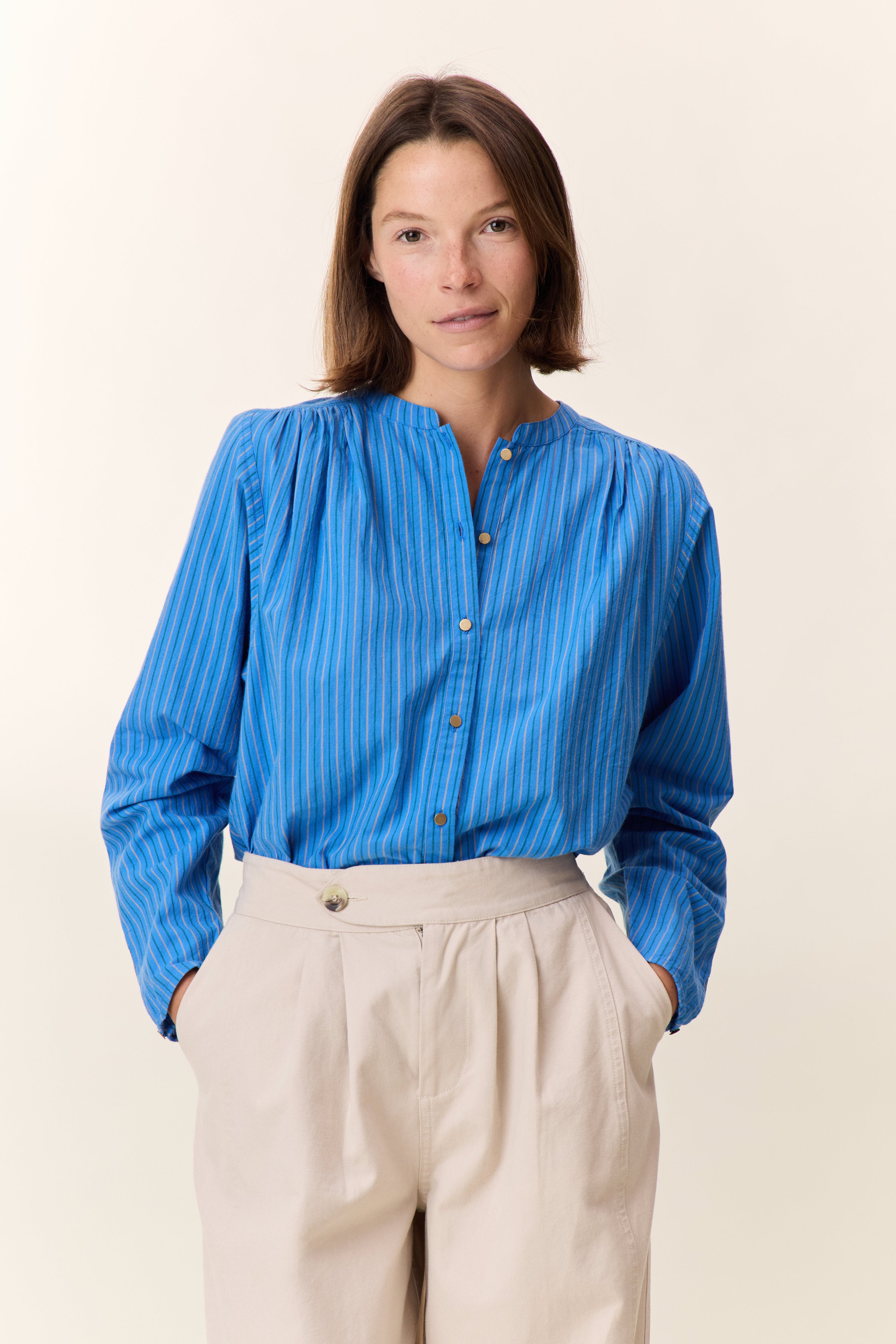 LEON & HARPER Ananas offWhite ブラウス シャツ Women's shirts & blouses - Leon & Harper | Leon & Harper