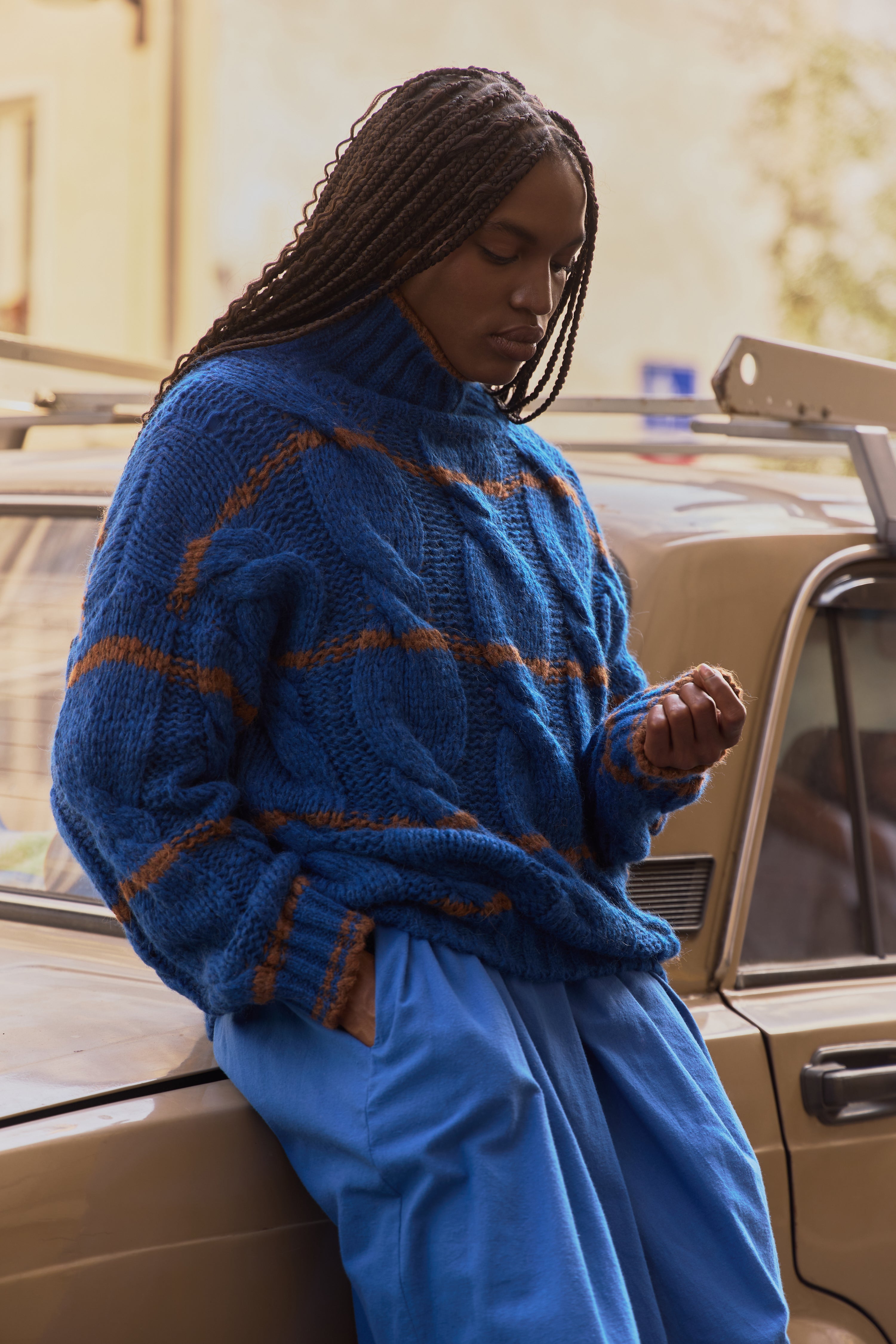 Melodie Stripe Cardigan | Leon & Harper