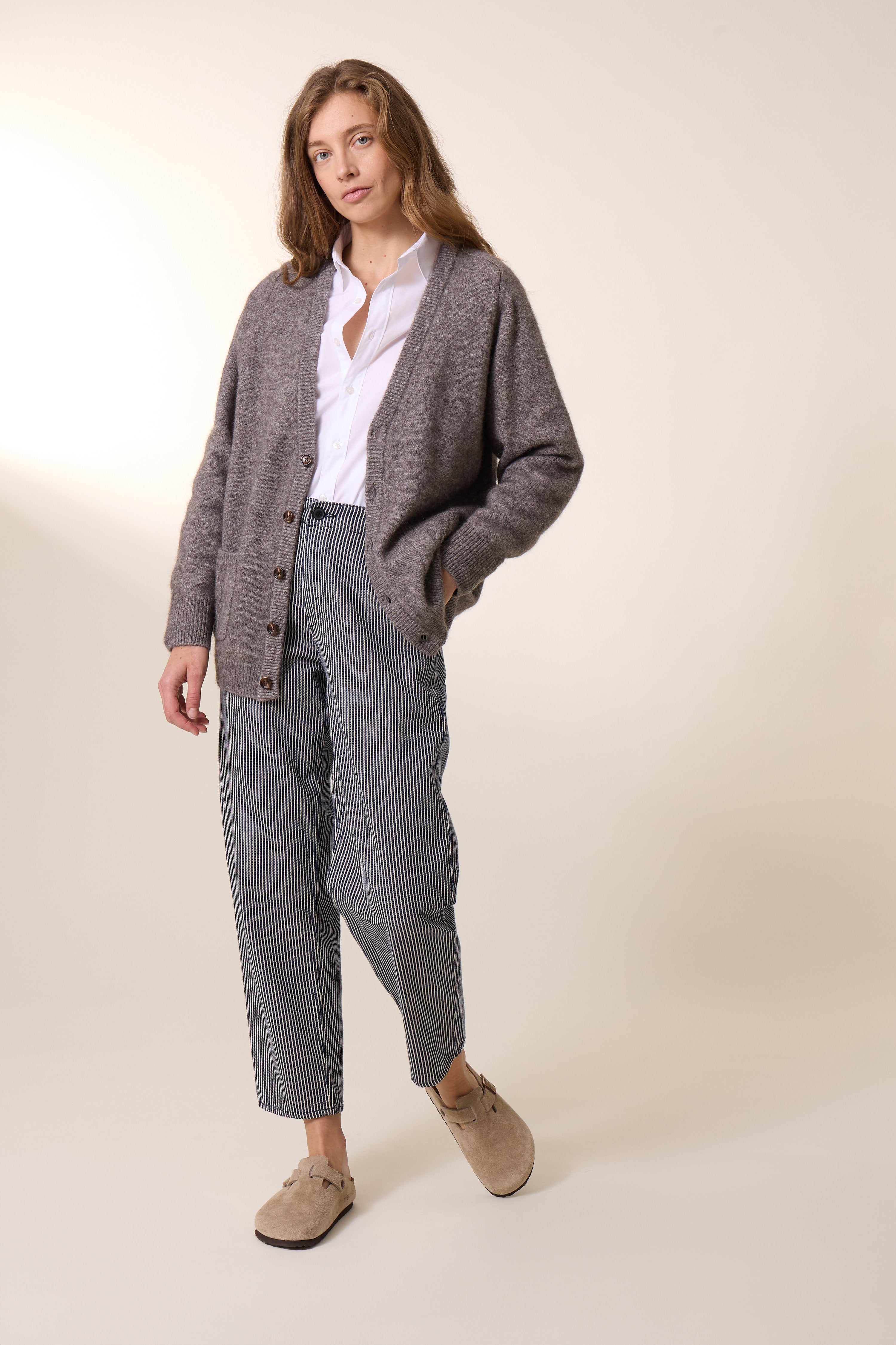45R モンサンミッシェル超ガーゼCARDIGAN 45R（フォーティファイブアール）の「モンサンミッシェル超