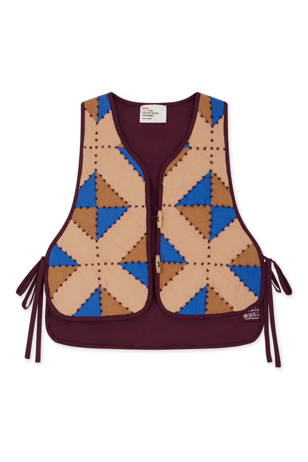 Velia Losange Cardigan Leon Harper