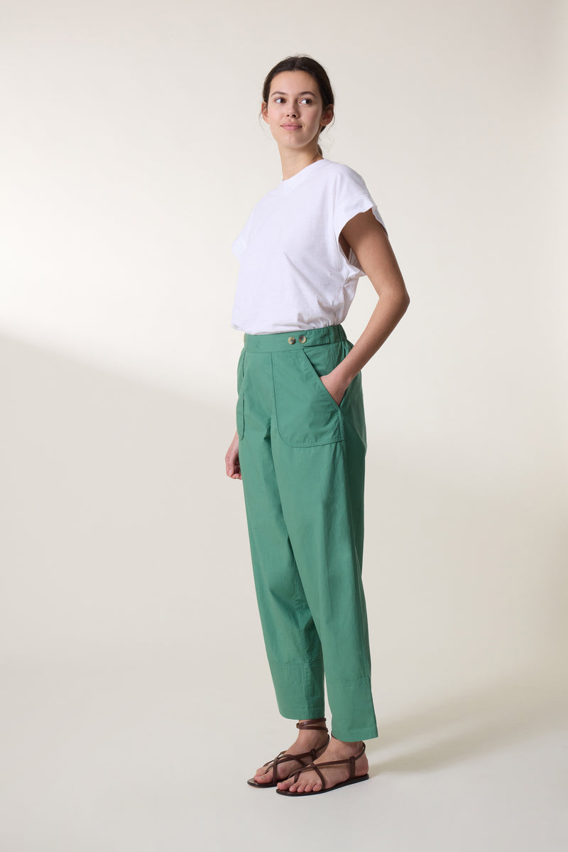 Leon & Harper - Philo Plain Jeans - Ecru main image 0