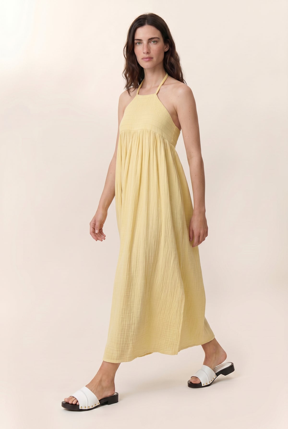 Robe Romee Jaune | Leon & Harper