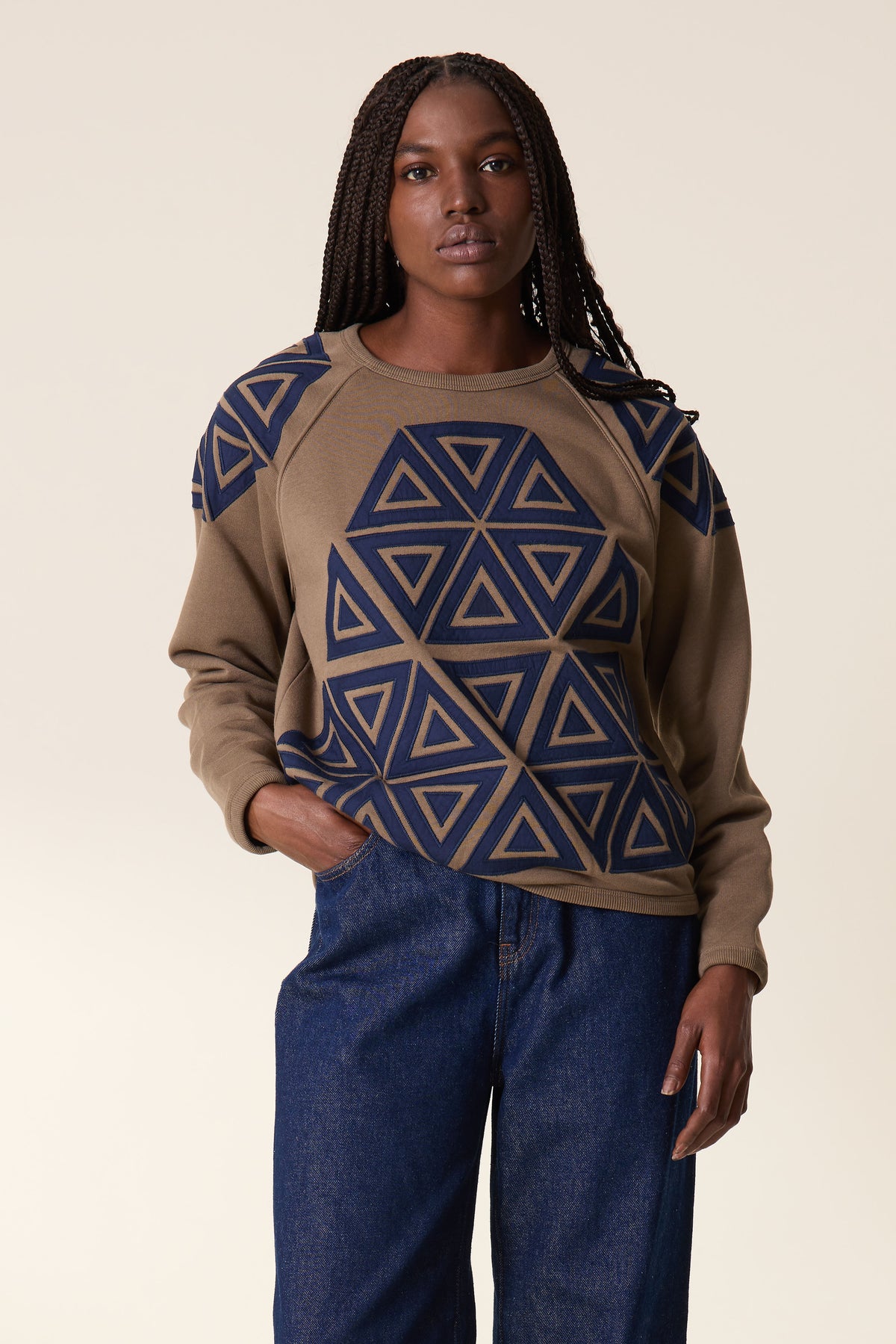 Shine Triangle Sweatshirt Leon Harper