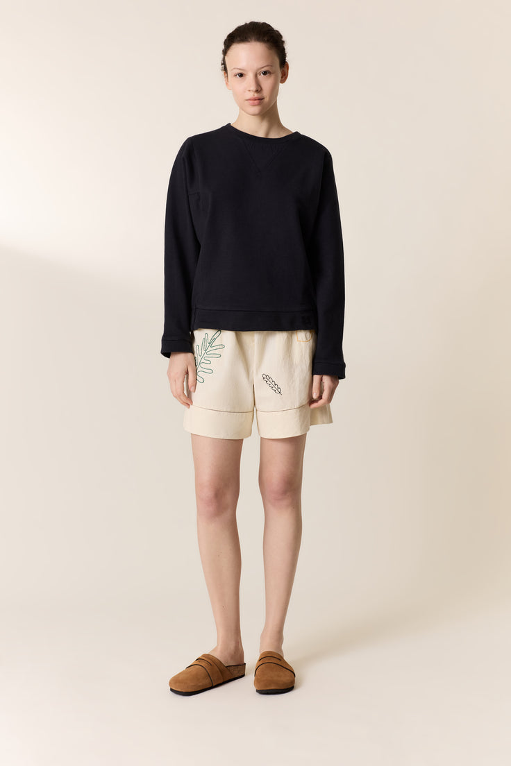 Vente Sweat à capuche Femme made in France SALLY blanc - Fil Rouge Vente Sweat à capuche Femme made in France SALLY blanc - Fil Rouge