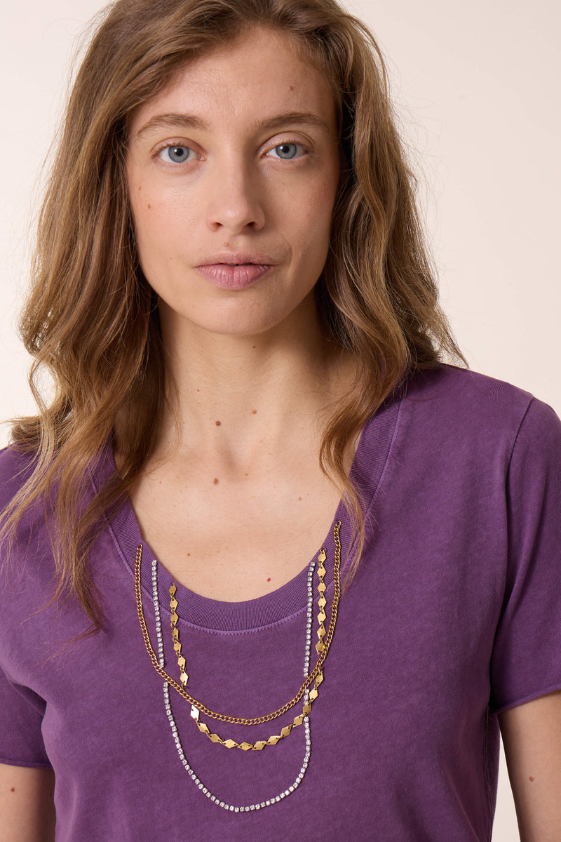 Camiseta Tizia Diamantes